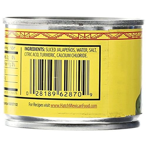 Hatch Chili Jalapenos, Sliced, 4 oz