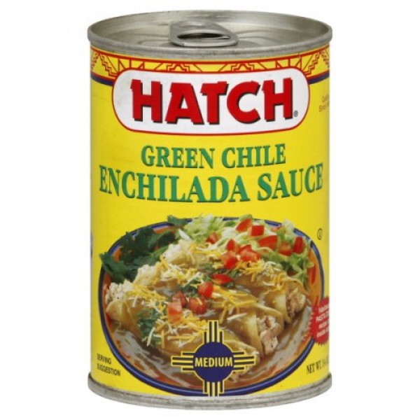 Hatch Green Chili Enchilada Sauce Medium, 15 -Oz. Pack Of 6