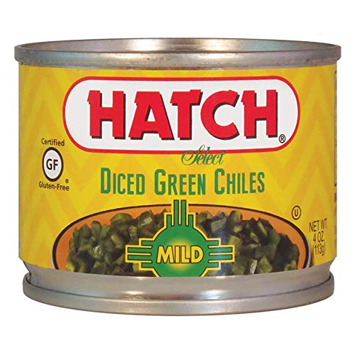 Hatch Mild Diced Green Chilis 12Pk/4Oz