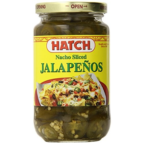 Hatch Nacho Sliced Jalapenos, 12 Ounce Pack of 12