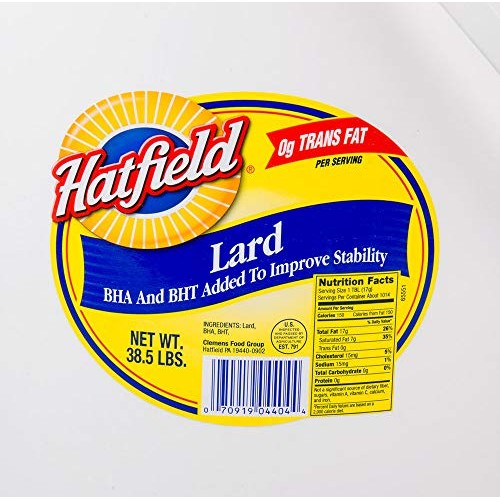 Hatfield Bucket Lard 5 Gallon
