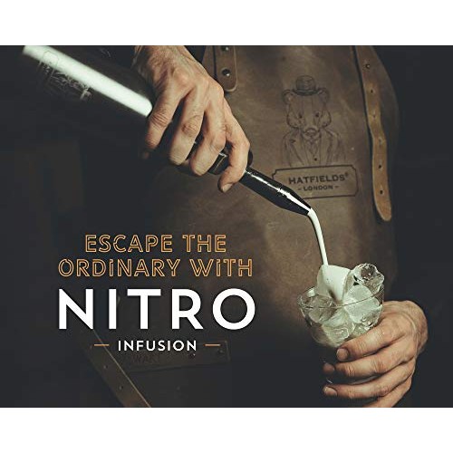 Hatfields Nitropress Nitro Cold Brew Coffee Maker, Infuse Nitrog