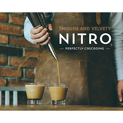 Hatfields Nitropress Nitro Cold Brew Coffee Maker, Infuse Nitrog
