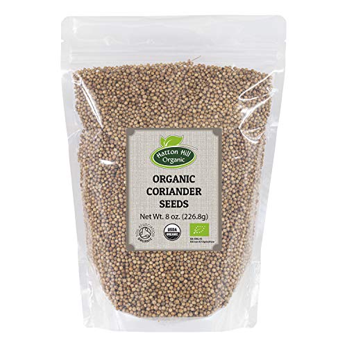 Organic Coriander Seeds 8Oz. By Hatton Hill Organic