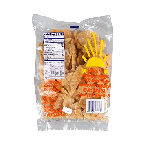 Havea Corn Chips, Regular Flavor, 4-Ounce Bag Pack Of 12