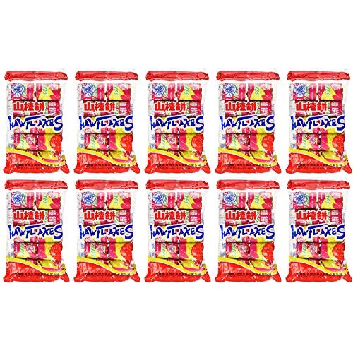 Haw Flakes 3.18 Oz / 90 G Pack Of 10