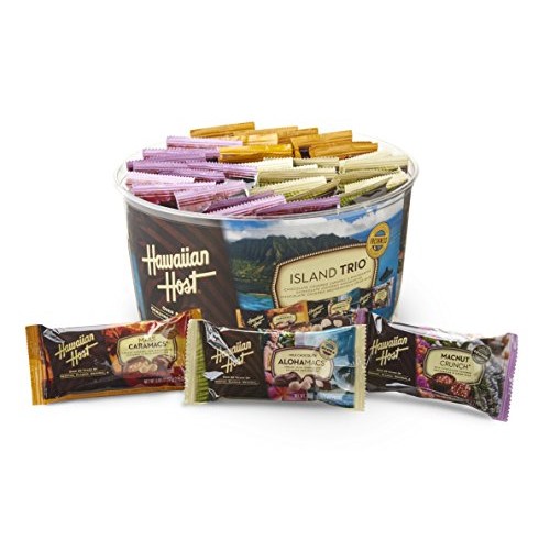 Hawaiian Host Island Trio Gift Pack 36 Count Chocolate And Macad