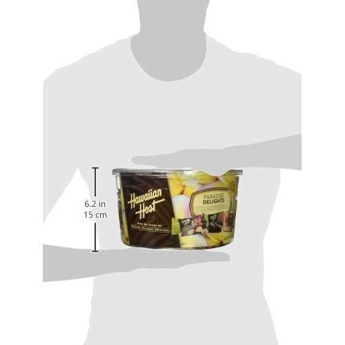 Paradise Delights Chocolate Covered Macadamia Nut Variety Pack 4