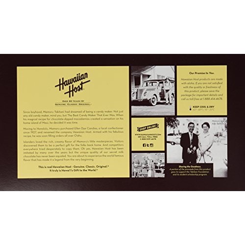 Hawaiian Host Alohamacs Dark Chocolate Covered Macadamia Nuts 1