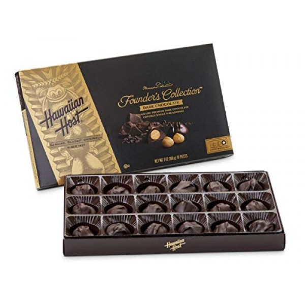 Value 2 Pack of Hawaiian Host Premium Signature Dark Chocolate W...