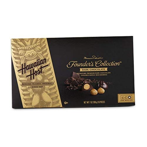 Value 2 Pack Of Hawaiian Host Premium Signature Dark Chocolate W