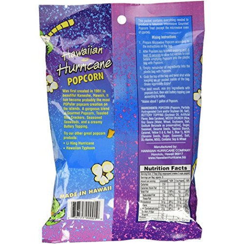 Hawaiian Hurricane Microwave Popcorn 4 Pack
