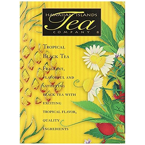 Hawaiian Islands Pineapple Waikiki Tropical Black Tea, All Natur