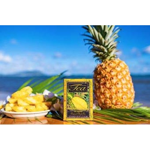 Hawaiian Islands Pineapple Waikiki Tropical Black Tea, All Natur