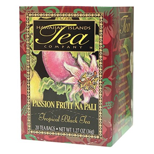 Hawaiian Islands Passion Fruit Na Pali Tropical Black Tea, All N