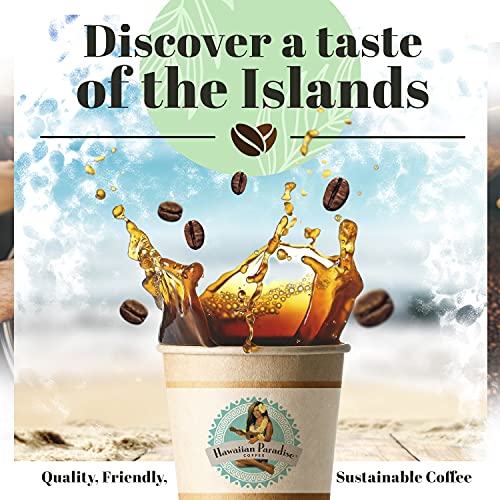 Hawaiian Paradise Coffee Sea Salt Caramel Cups 18 Cups Medium