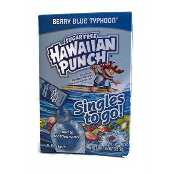 3 Item Hawaiian Punch Sugar Free Single To Go Variety Bundle - 1