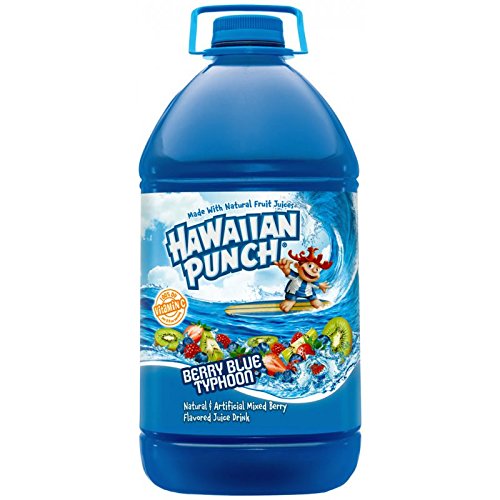 Hawaiian Punch Berry Blue Typhoon 1 Gal Pack Of 4