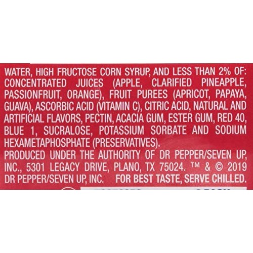 Hawaiian Punch Fruit Juicy Red, 10 Fl Oz Bottles Pack Of 24