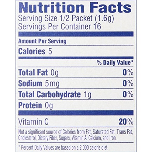 Hawaiian Punch - Sugar Free Variety Berry Blue Typhoon Pack Of 4