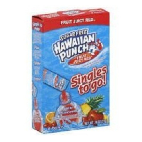 Hawaiian Punch - Sugar Free Variety Fruit Juicy Red Pack Of 4