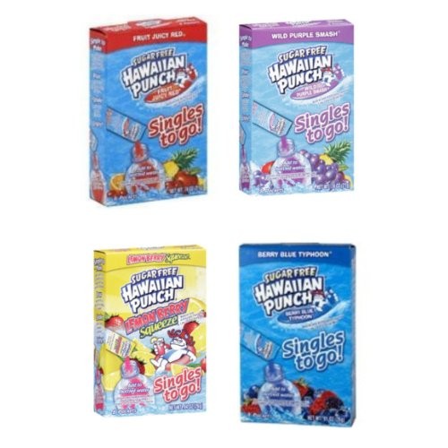 Hawaiian Punch - Sugar Free Variety Variety Pack Of 4