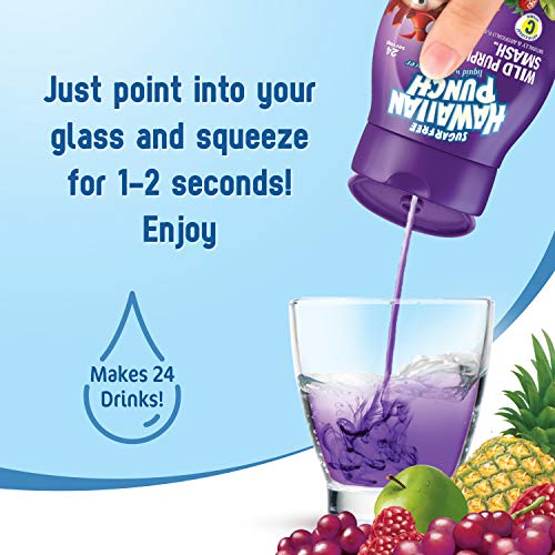 Hawaiian Punch, Wild Purple Smash, Liquid Water Enhancer – New,