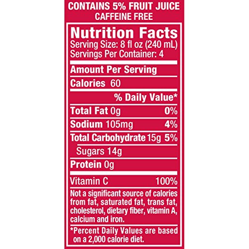 Motts Hawaiian Punch Fruit Juicy Red, 32-Ounce Bottles Pack Of