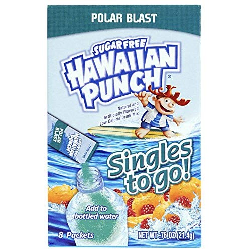 Singles To Go! Hawaiian Punch Variety Pack 3 Boxes Each Of Polar
