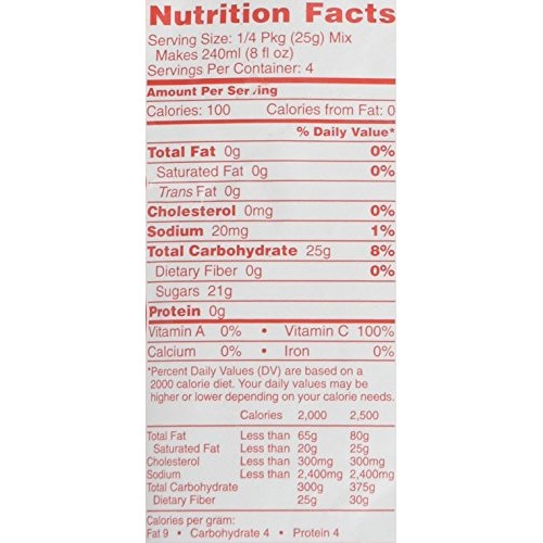 Hawaiian Sun Pass-O-Guava Pog Nectar Powder Drink Mix From Hawai