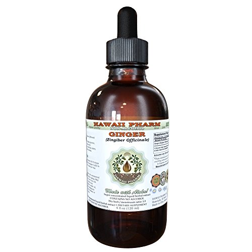 Ginger Alcohol-Free Liquid Extract, Organic Ginger Zingiber Off