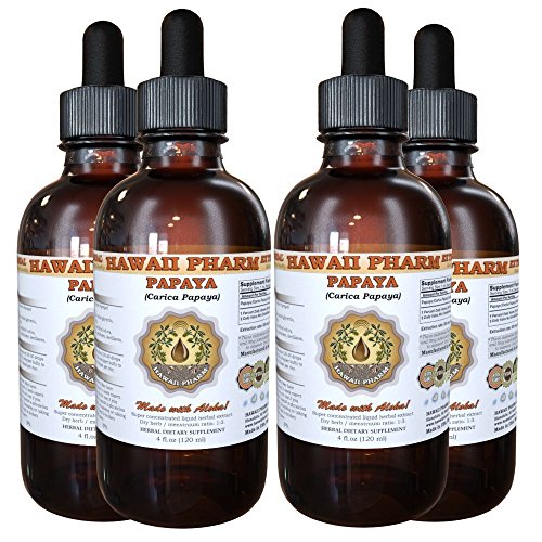 Papaya Liquid Extract, Organic Papaya Carica Papaya Tincture 4