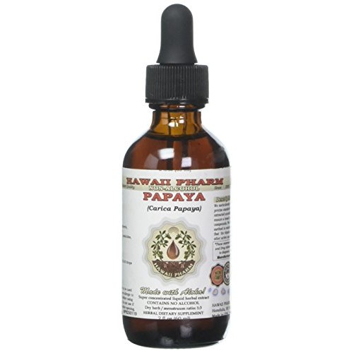 Papaya Alcohol-Free Liquid Extract, Organic Papaya Carica Papay