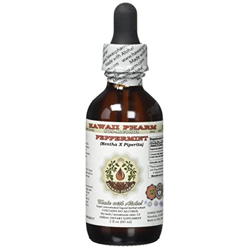 Peppermint Alcohol-Free Liquid Extract, Organic Peppermint Ment