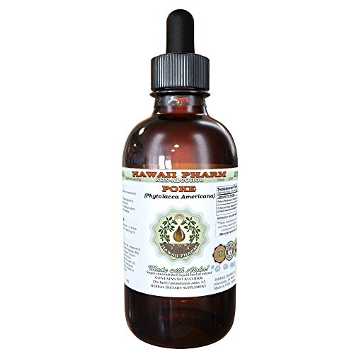 Poke Alcohol-Free Liquid Extract, Organic Poke Phytolacca Ameri