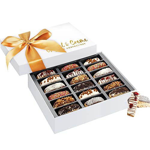 Hazel & Creme Biscotti Gift Baskets - Fathers Day Food Gift Bas...