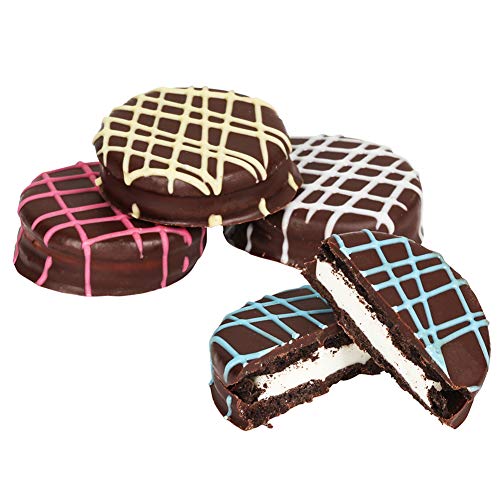 Hazel &Amp; Creme Chocolate Gift Box - 20 Cookies - Chocolate Covere