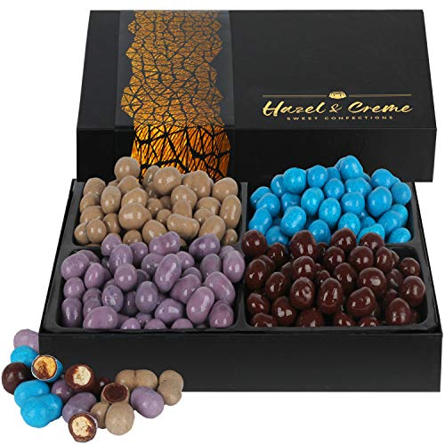 Hazel &Amp; Creme Colorful Cookie Ball Gift - Large Cookie Box- Gour