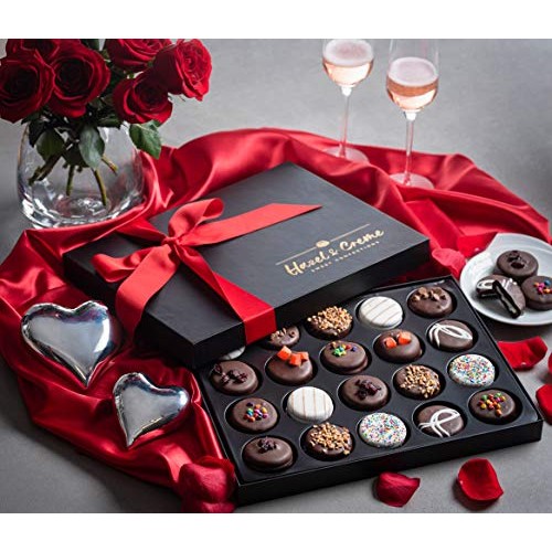 Hazel &Amp; Creme Cookies Gift Box - 20 Cookies - Gourmet Food Gift