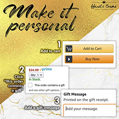 Hazel &Amp; Creme Gold Cookie Gift Box - Chocolate Box 20 - Gourmet