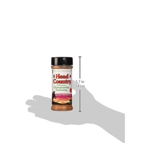 Head Country Bar-B-Q Championship Seasoning, Original, 6 Ounce