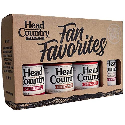Head Country Bar-B-Q Combo Pack Assorted Flavors
