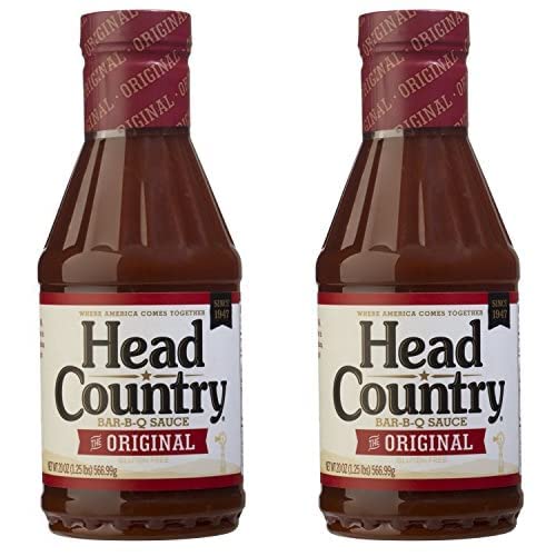 Head Country Bar-B-Q Sauce, Original Flavor, 20 Oz Pack Of 2