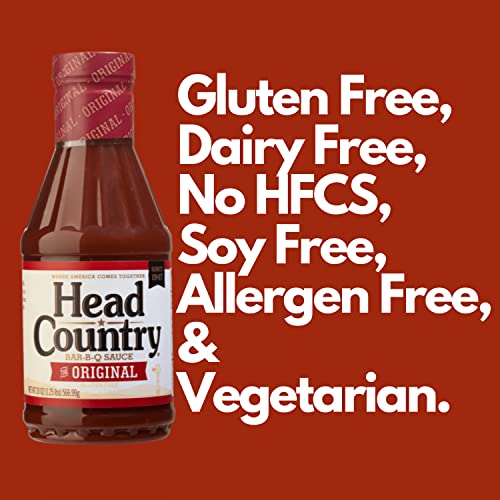 Head Country Bar-B-Q Sauce, Original | Soy Free, Gluten Free Bar...