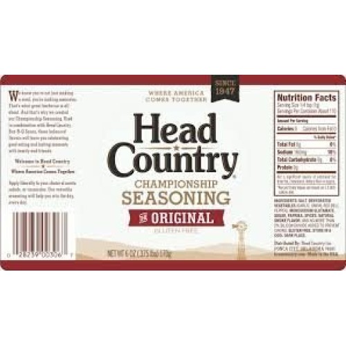 Head Country Original Bbq Sauce, All Purpose Premium Marinade An