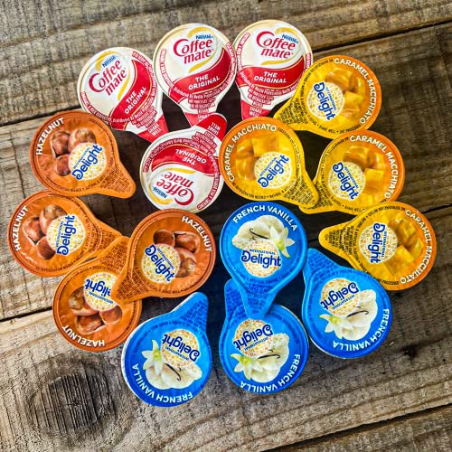 Coffee Creamer - 48 Count - Coffee Creamer Variety Pack - Coffee