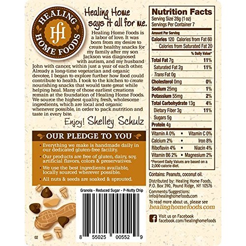 Reduced Sugar P-Nutty Chip Granola