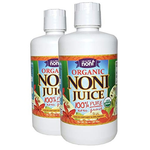 Certified Organic Hawaiian Noni Juice - 2 X 32 Ounce