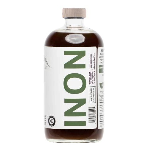 Healing Noni - Raw Organic Noni Juice - 12 Pack of 32oz