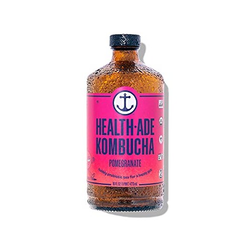 Health-Ade Kombucha Tea Organic Probiotic Drink, 12 Pack Case 1